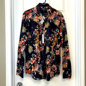 Paisley & Gray Floral Men's Shirt - Multicolor